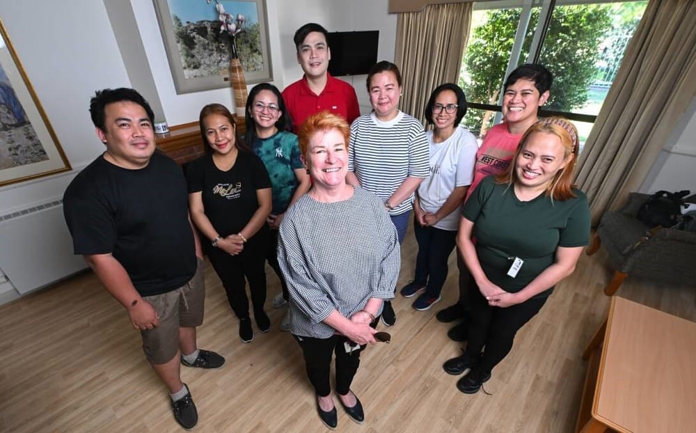 'Incredibly short staffed': Migrant workers bring relief to aged care centre post image